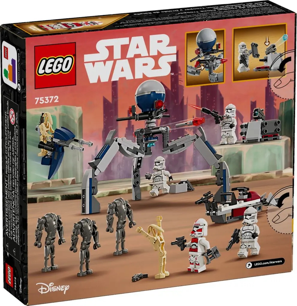 LEGO Star Wars battle set box