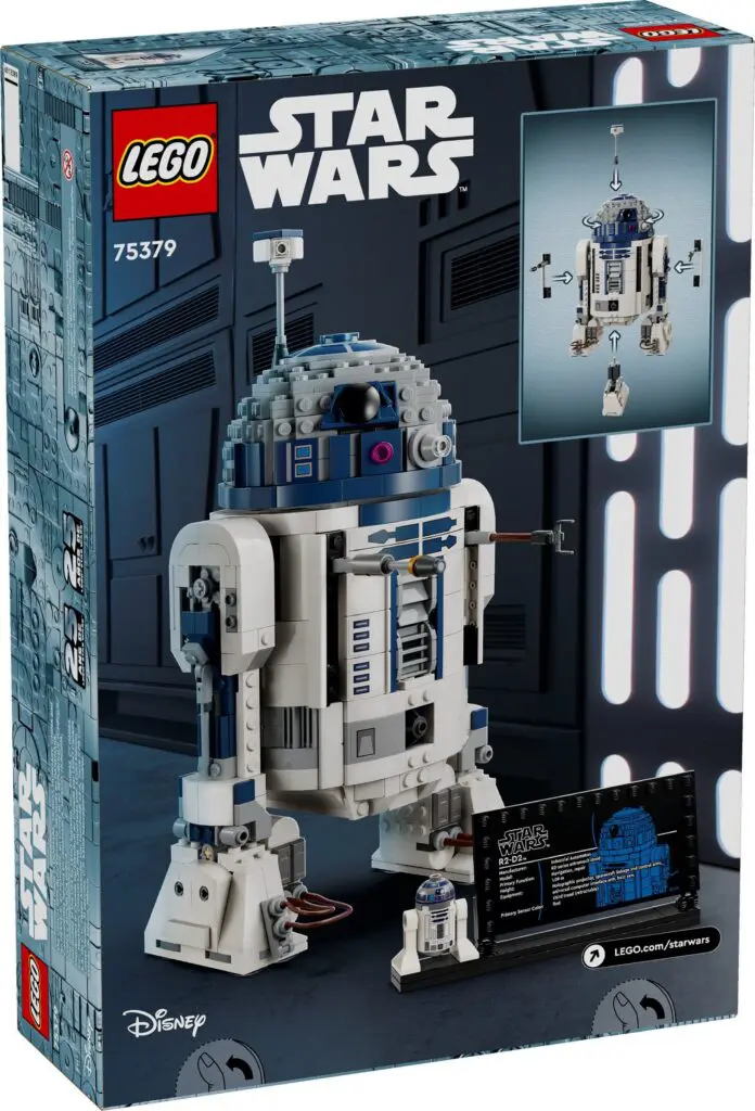 R2-D2 LEGO building set packaging