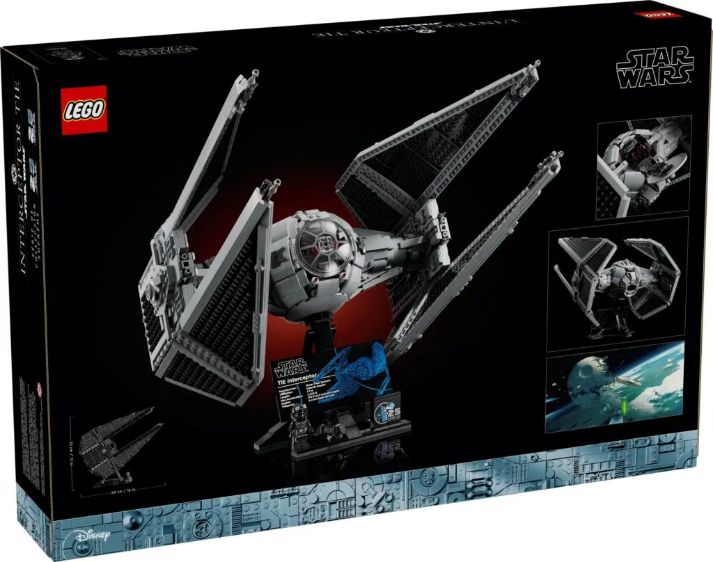 Star Wars LEGO TIE Fighter packaging