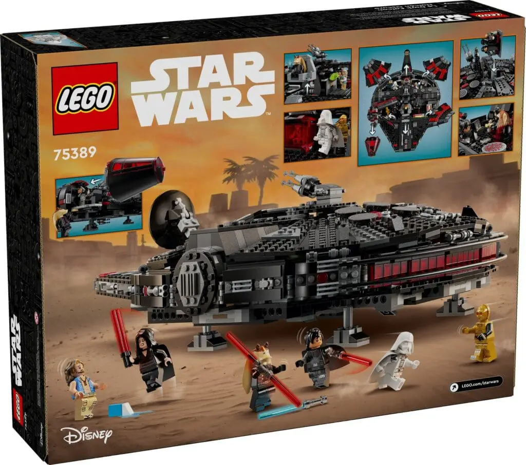 Star Wars LEGO spaceship box