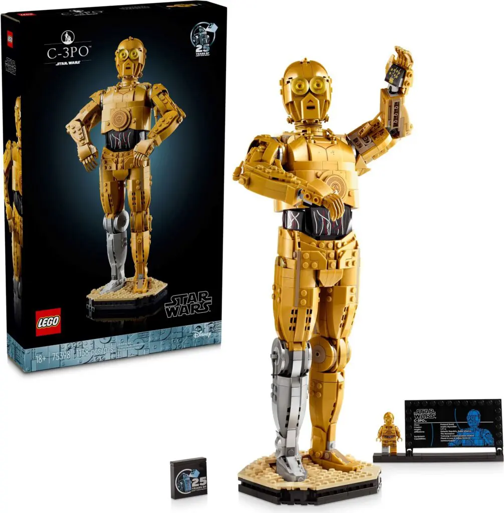LEGO C-3PO set with packaging
