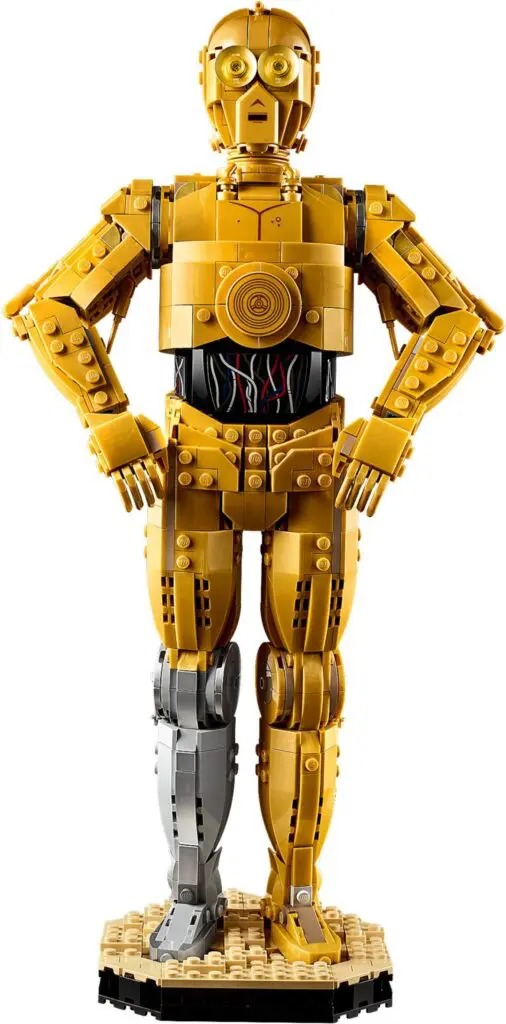 Detailed robot model on display