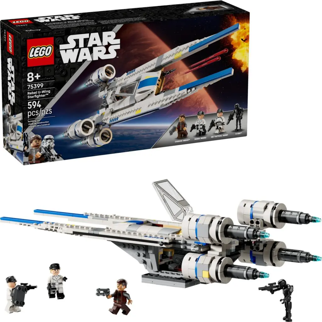 LEGO space battle building set