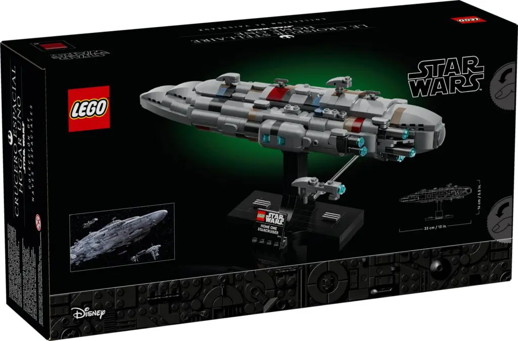 Star Wars LEGO model packaging