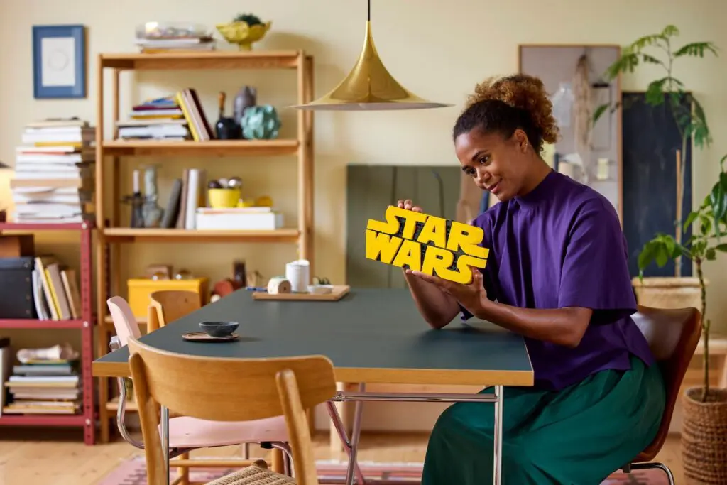 Cozy room with Star Wars enthusiast