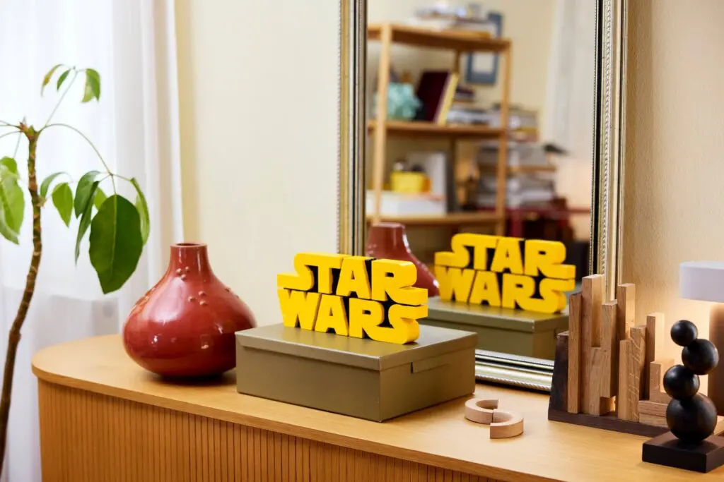 Modern room with Star Wars decoration