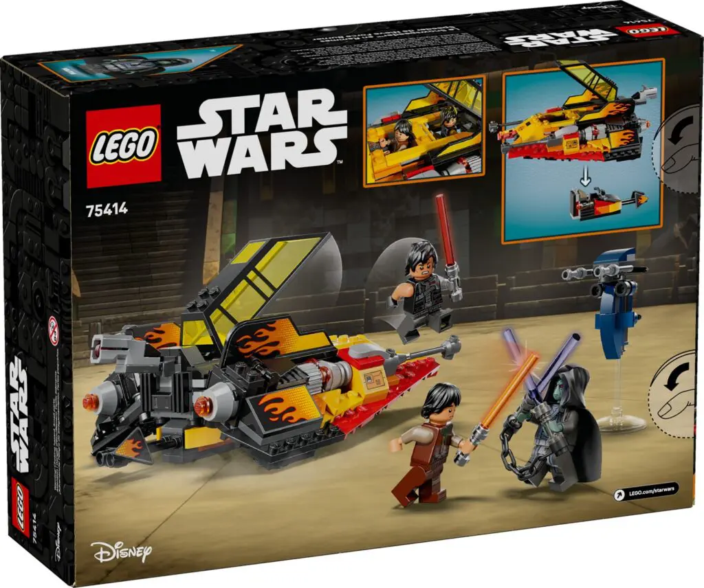 Star Wars LEGO toy packaging