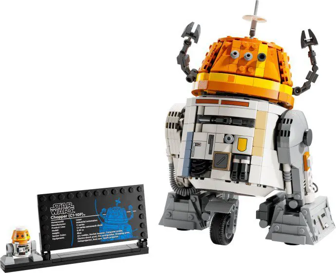 Star Wars Lego droid figure set