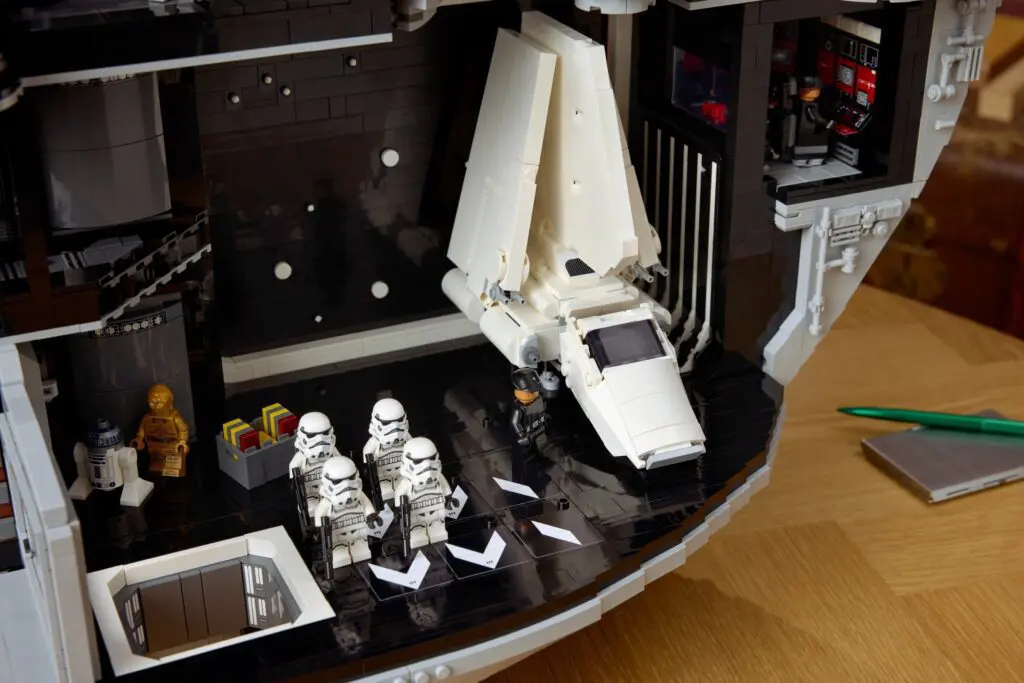 Lego Star Wars scene with stormtroopers