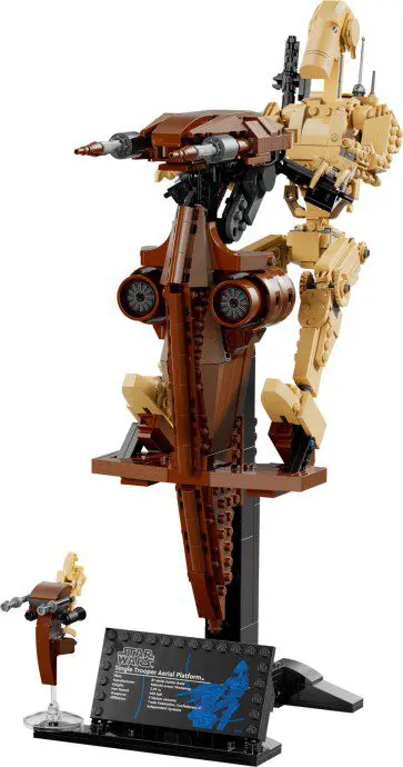 LEGO Star Wars droid model
