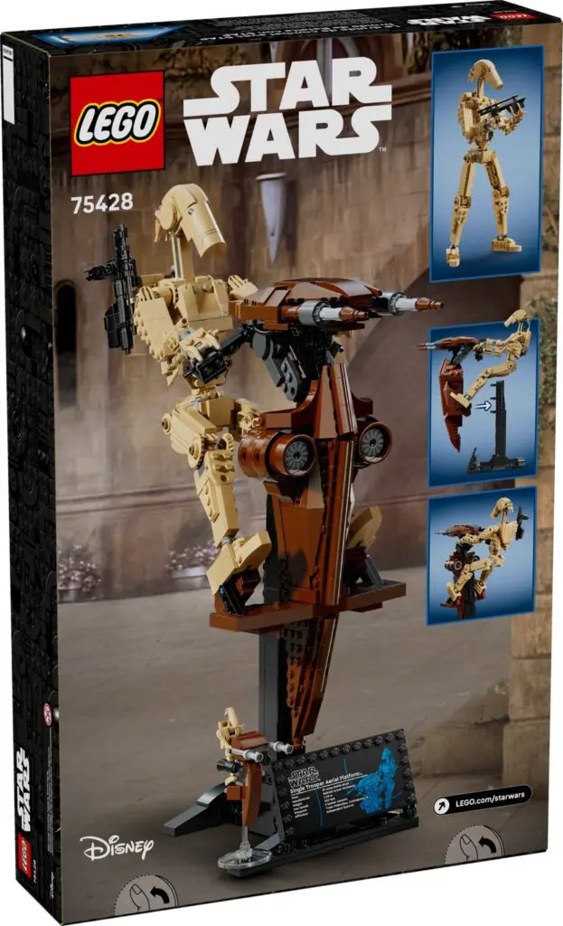 Star Wars LEGO droid model kit