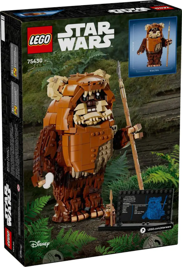 Star Wars LEGO Ewok packaging