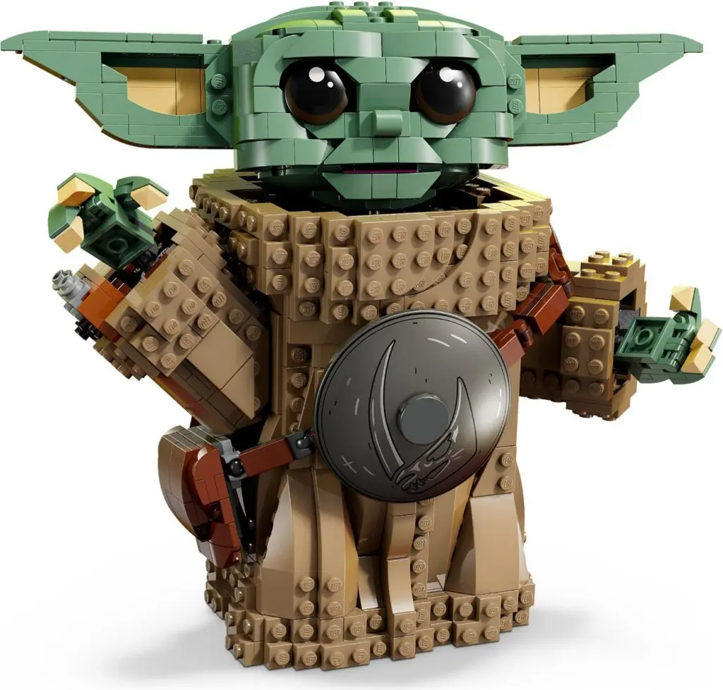 Mandalorian LEGO set featuring Baby Yoda