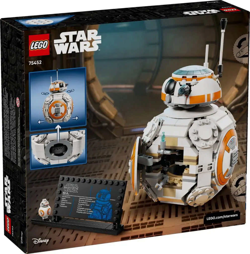 Star Wars LEGO BB-8 model