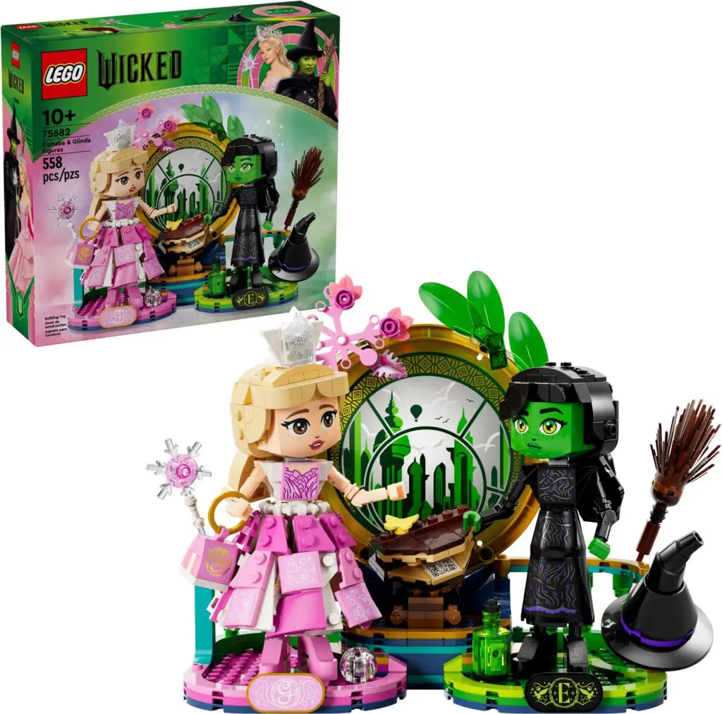 LEGO set featuring Wicked-themed mini figures