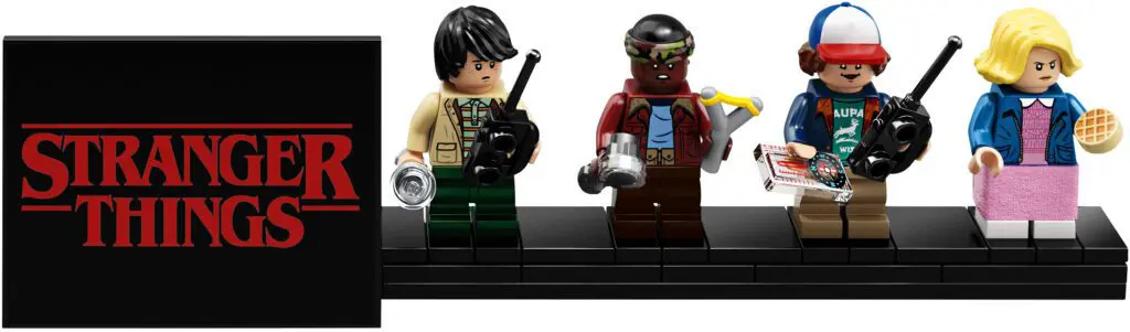 Stranger Things characters in LEGO form