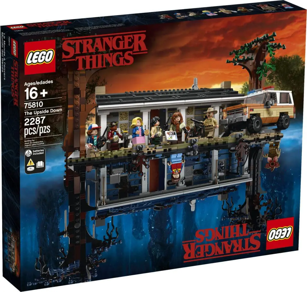 LEGO Stranger Things set box