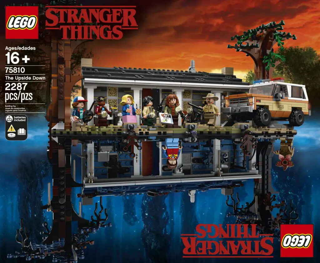 LEGO Stranger Things set box art