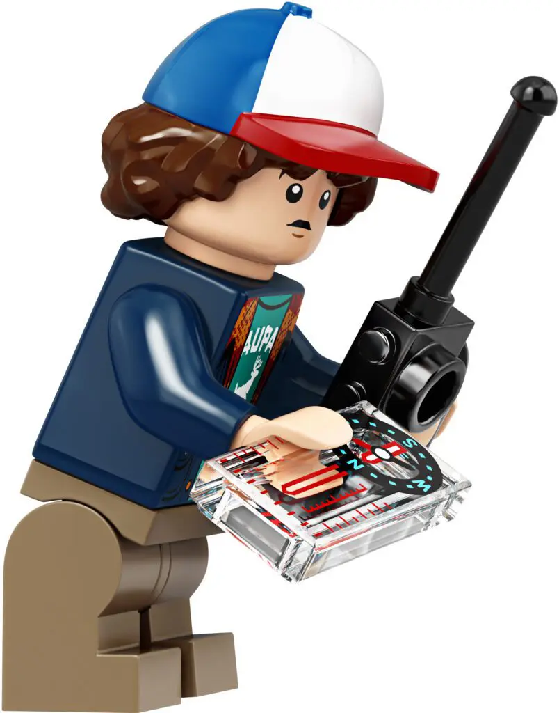 LEGO figure with radio and cap