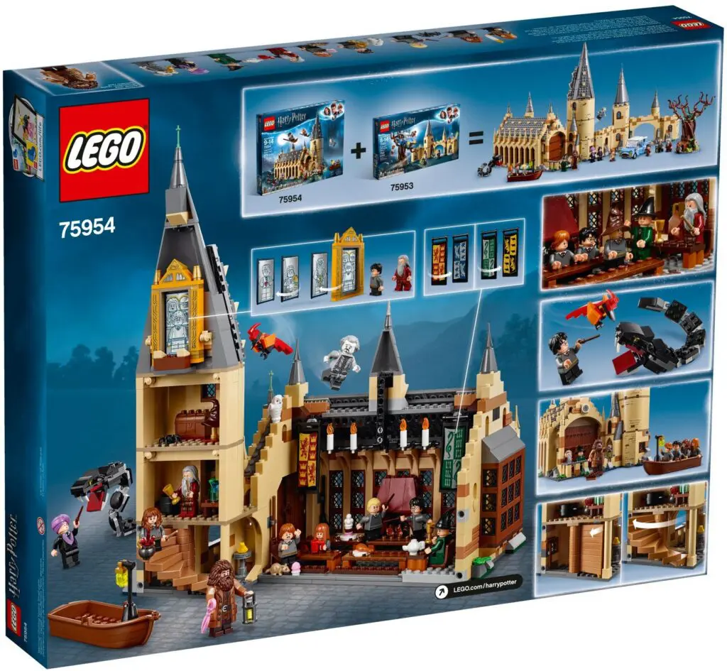 LEGO Hogwarts Great Hall set box