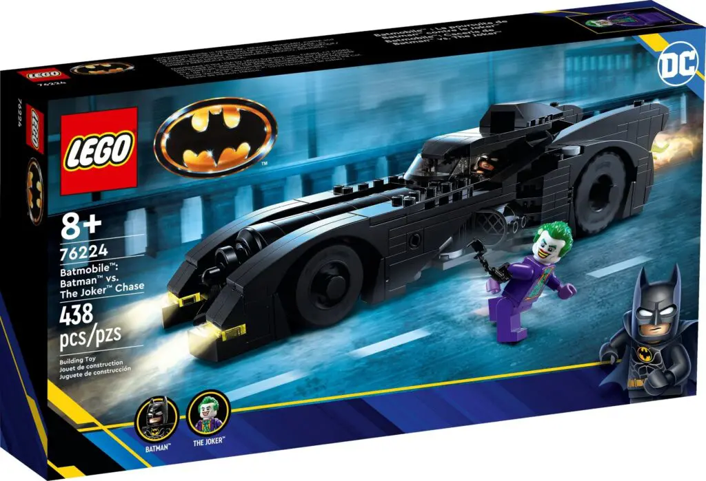 DC Comics LEGO Batmobile packaging
