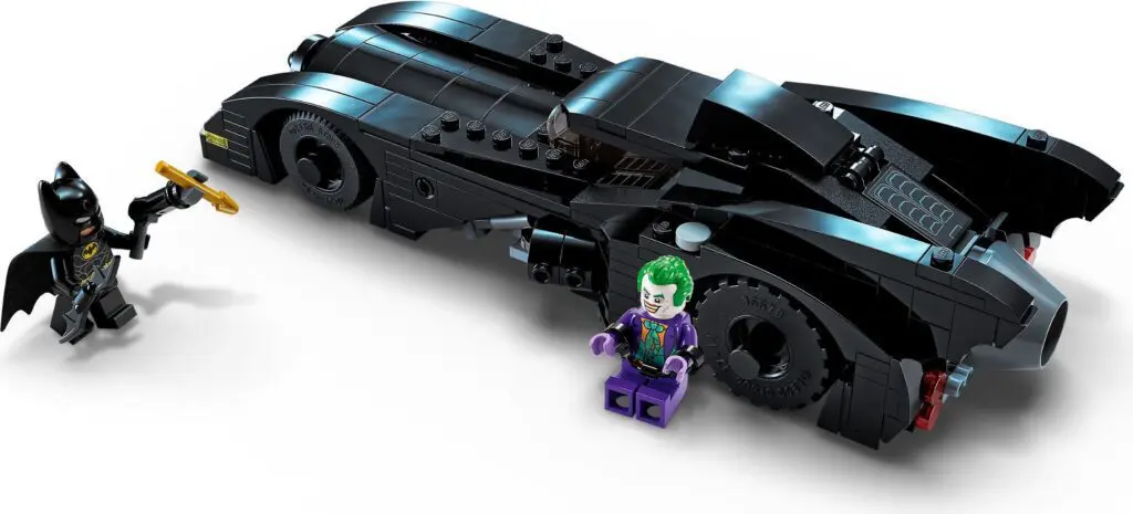 LEGO Batmobile with Batman and Joker minifigures