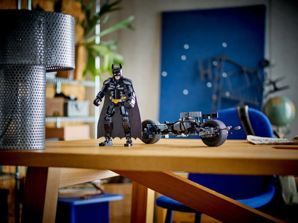 Batman toy set in modern room