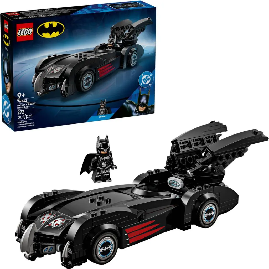 LEGO Batmobile with Batman figurine