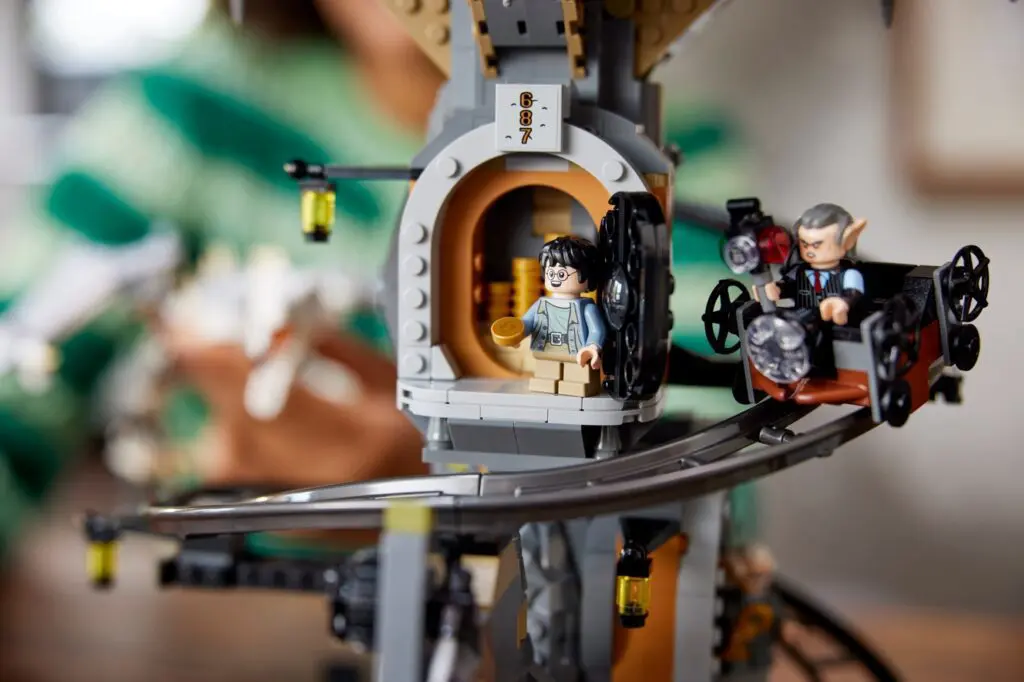 LEGO figures on magical adventure