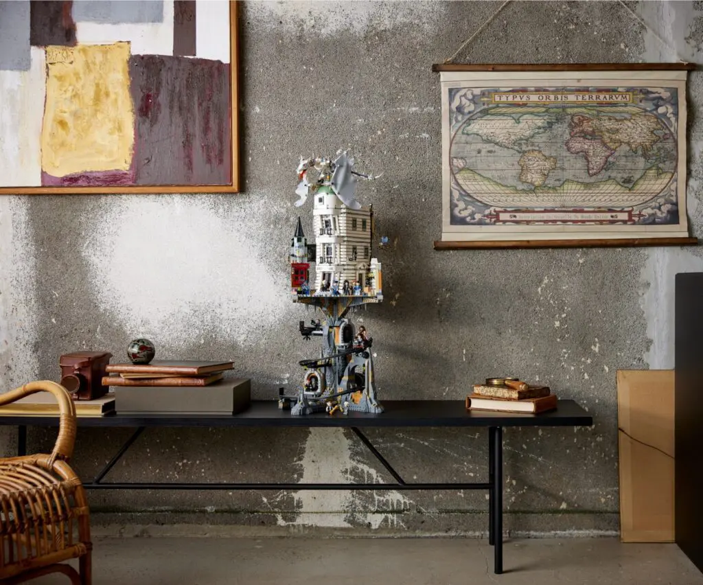 Cozy interior featuring eclectic decor elements