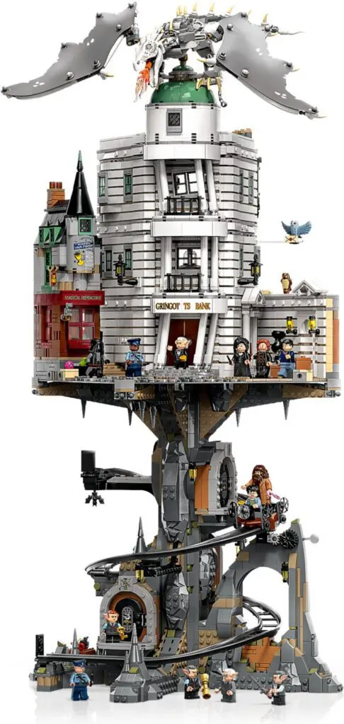LEGO structure with intricate design