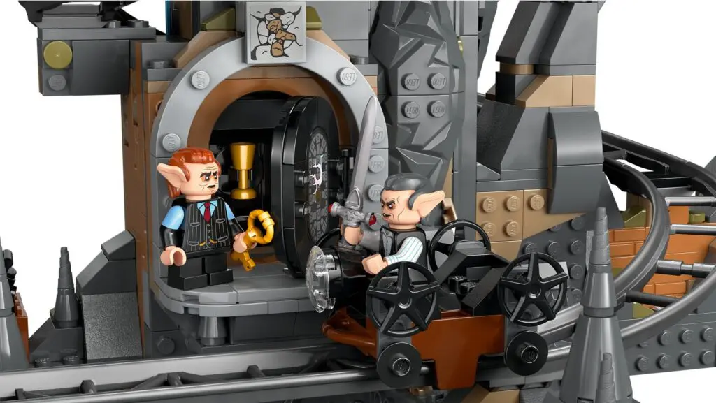 Lego goblins with vault and treasure