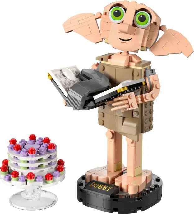 LEGO set featuring character and dessert