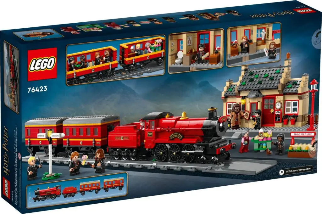 LEGO train and station set box