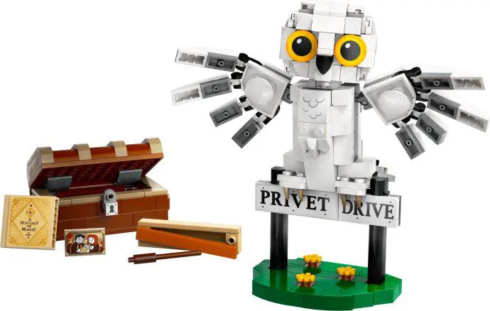 Harry Potter-themed LEGO set display