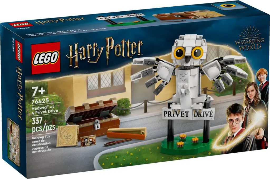 Hedwig LEGO set at Privet Drive