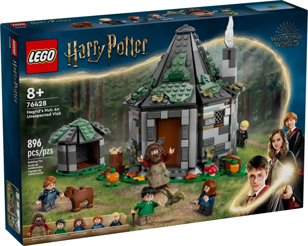 Wizarding World LEGO set display