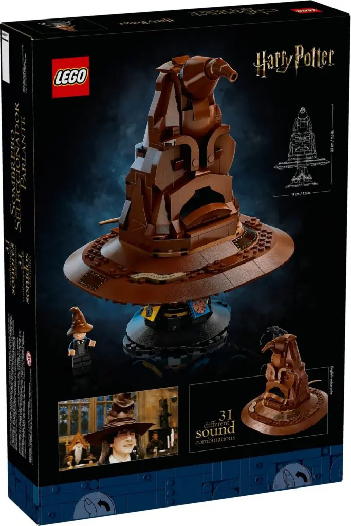 LEGO Harry Potter Sorting Hat set box