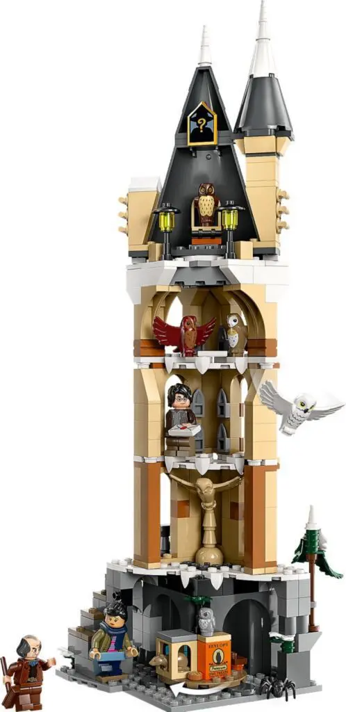 Toy castle with magical details