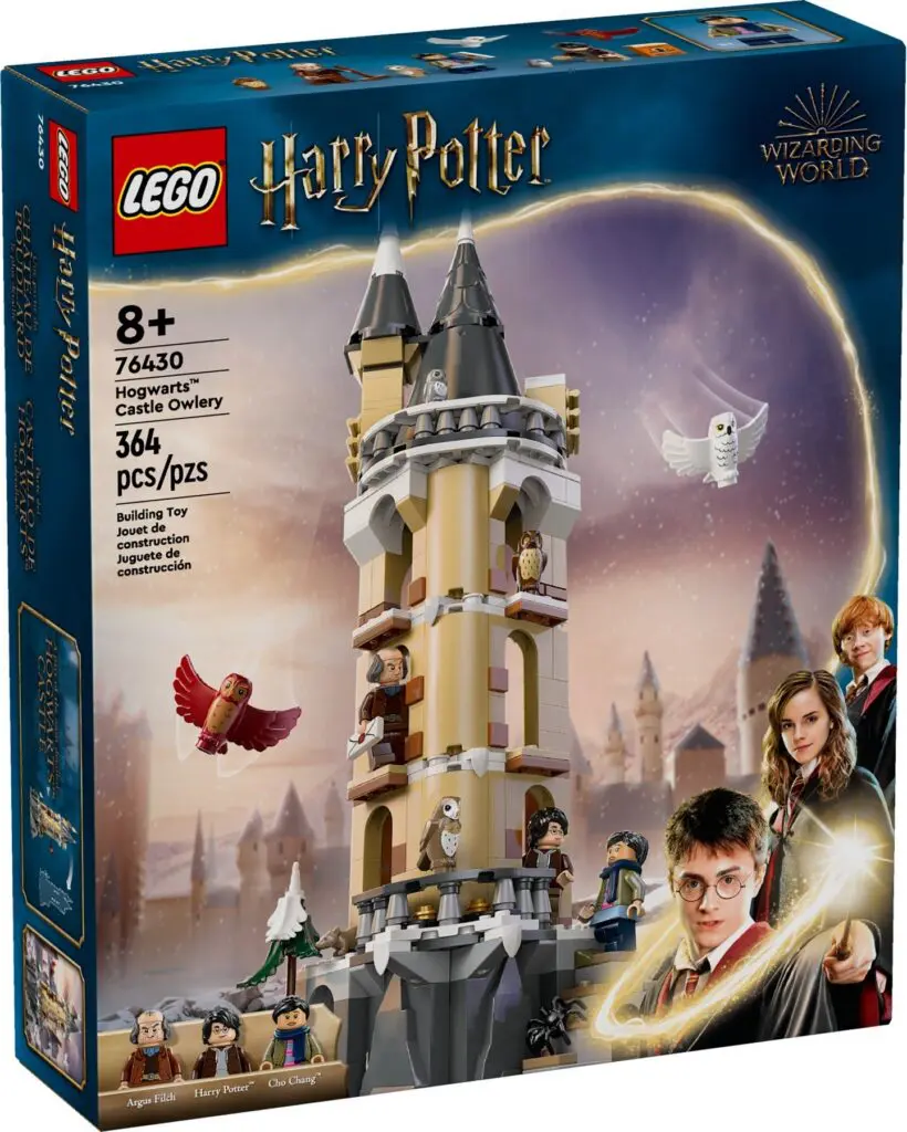 Wizarding World LEGO set display