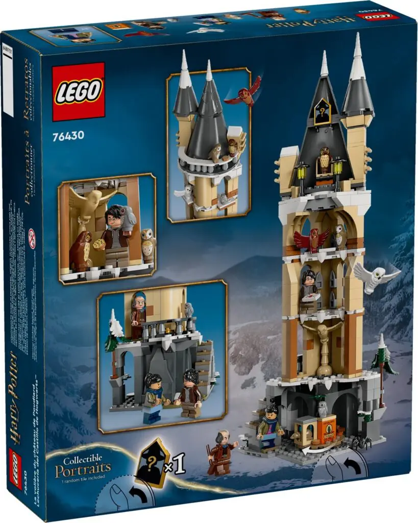 LEGO set featuring castle and characters