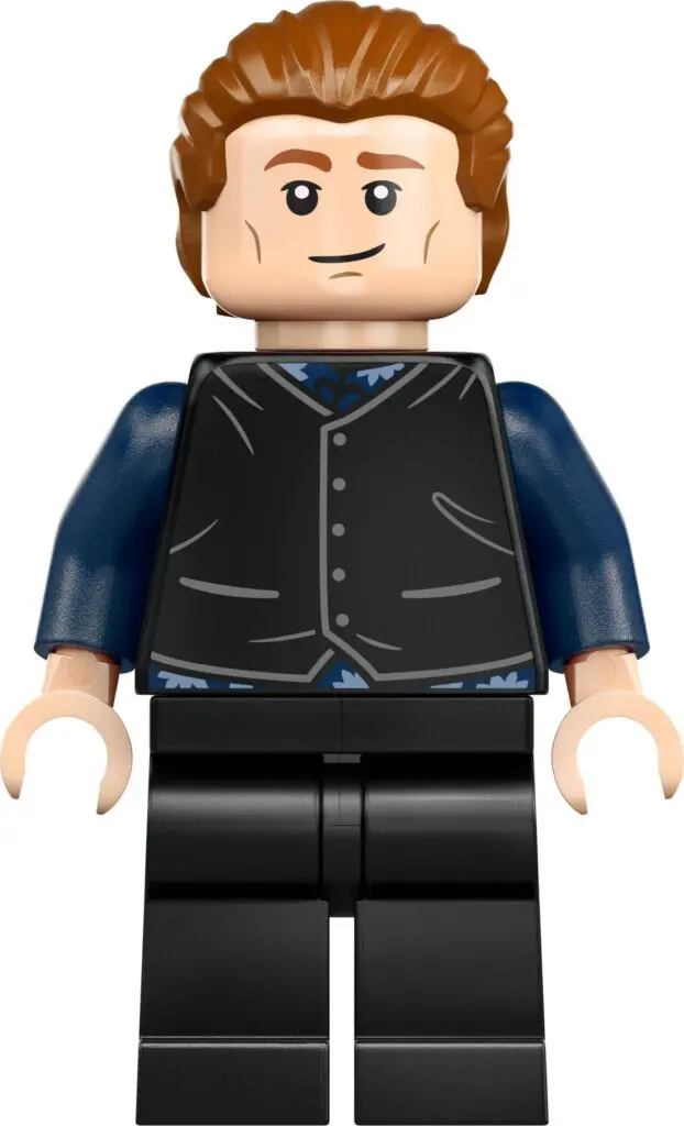 Plastic mini figure with vest