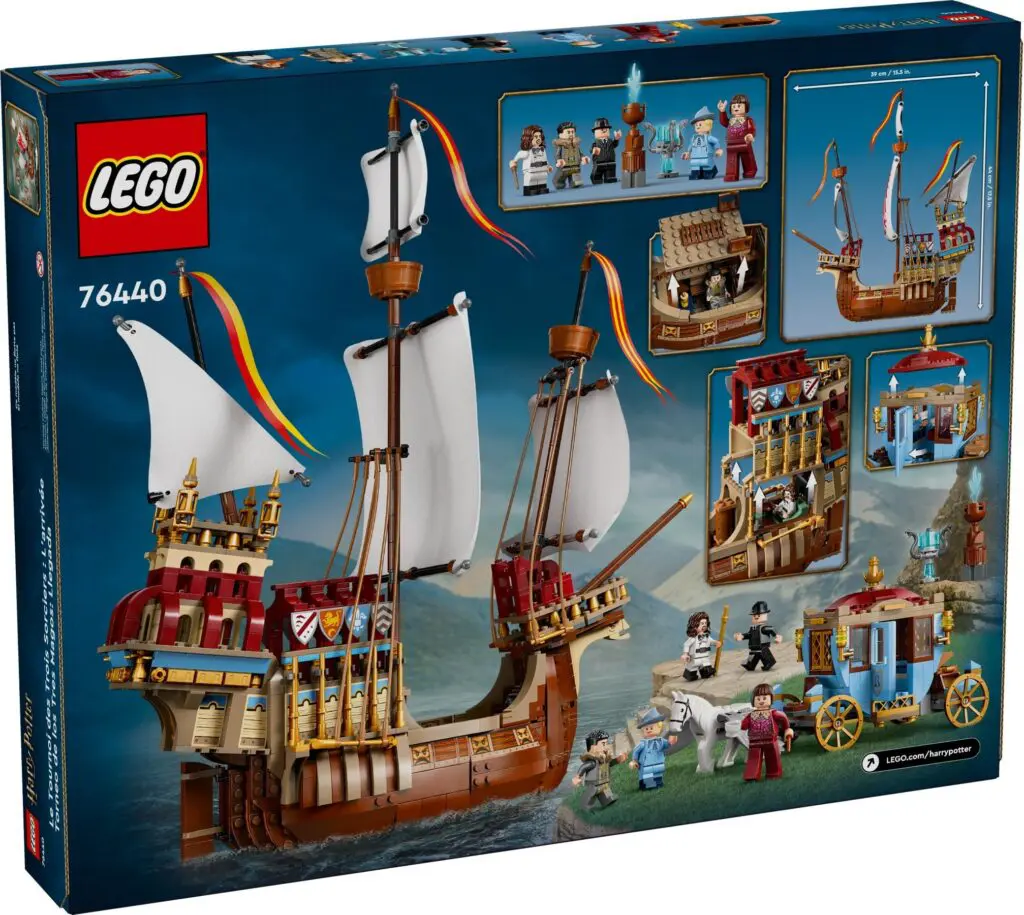 LEGO pirate ship building set box