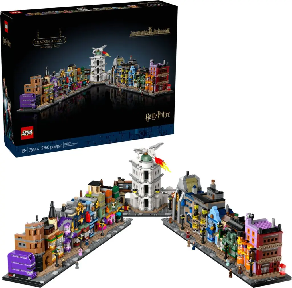 LEGO Diagon Alley set display