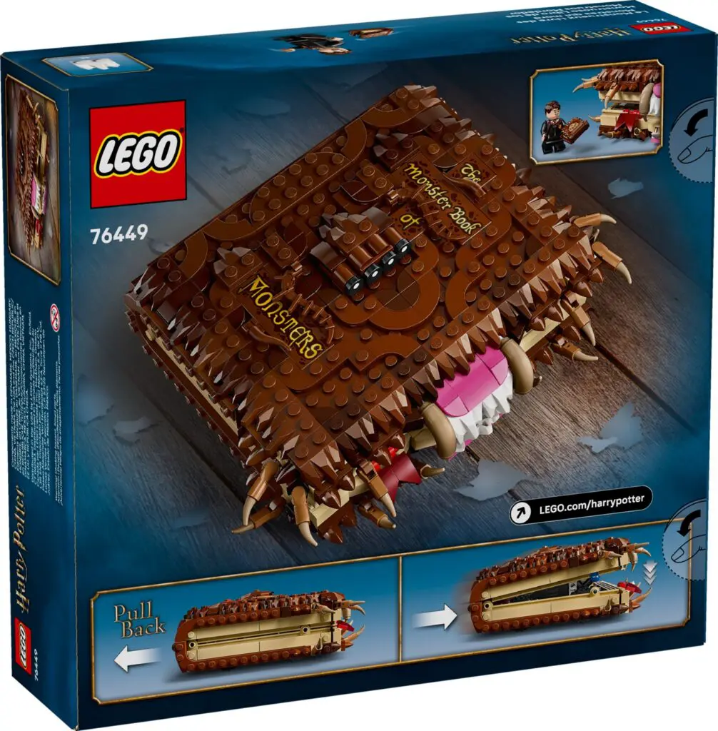 LEGO Harry Potter monster book set