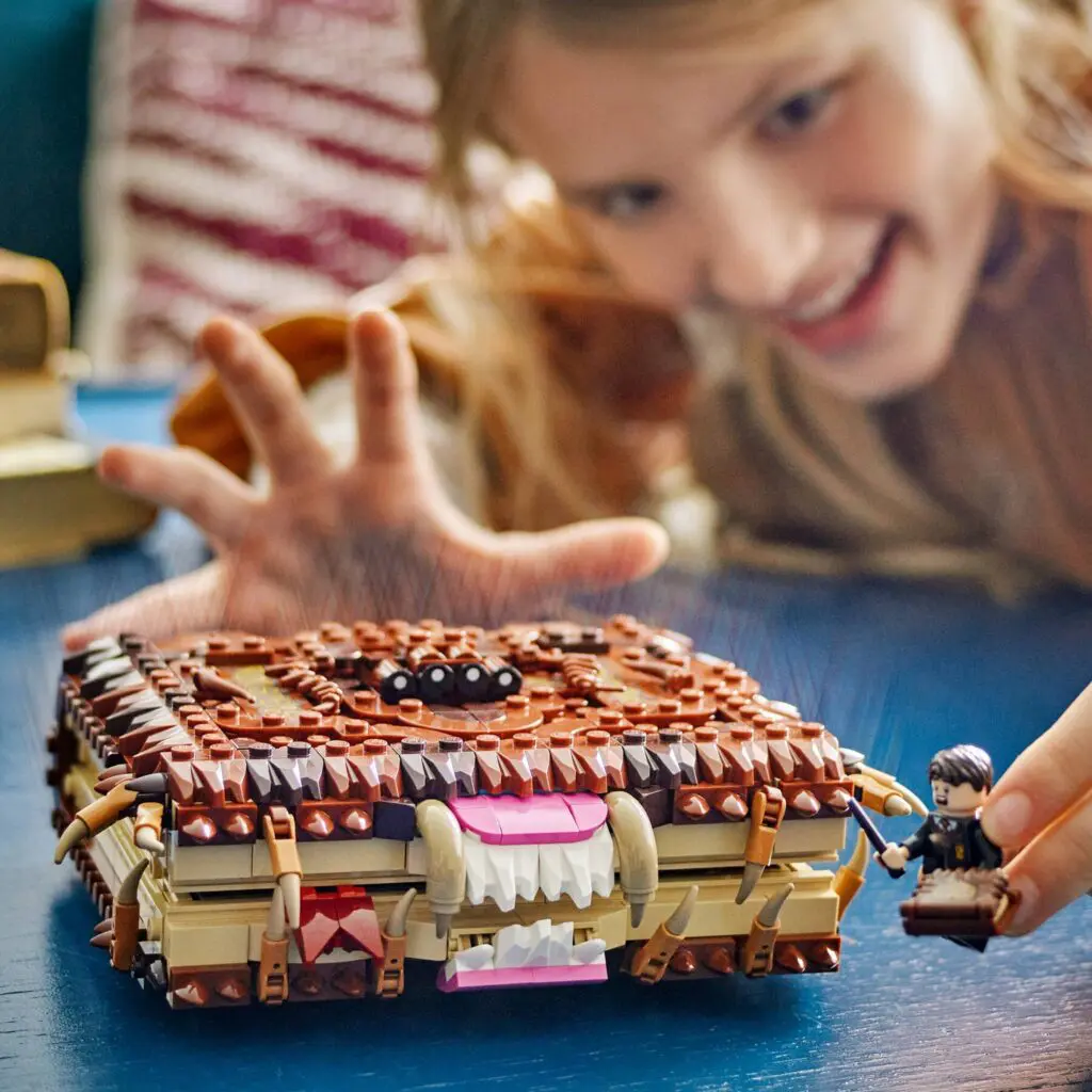 Young girl enjoying imaginative playtime activity