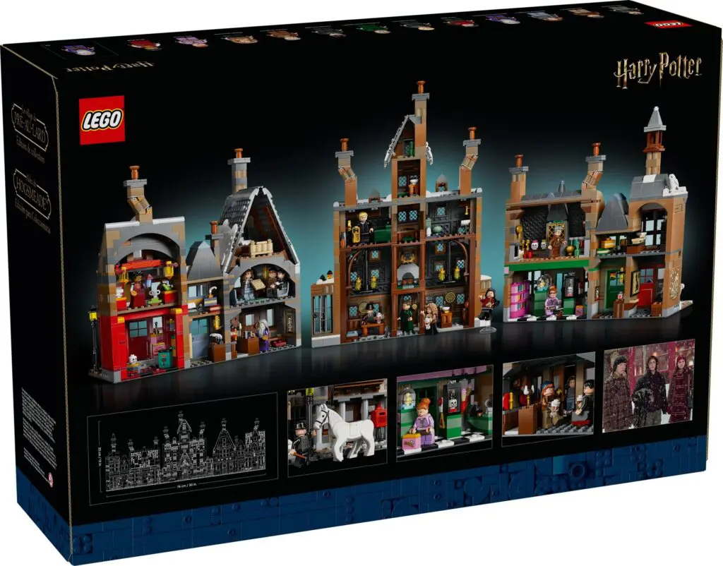 Toy building set with Harry Potter theme