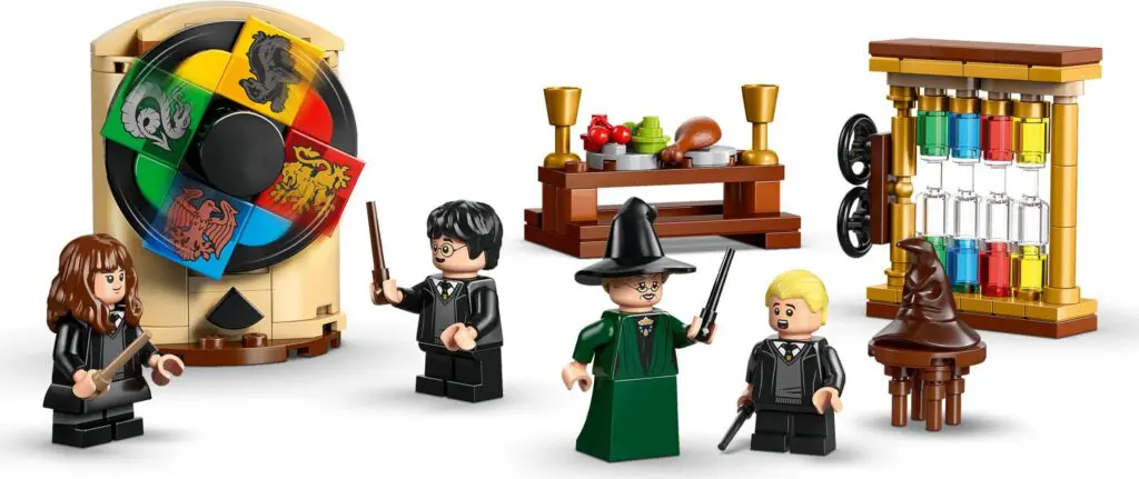 Magic-themed LEGO characters and items