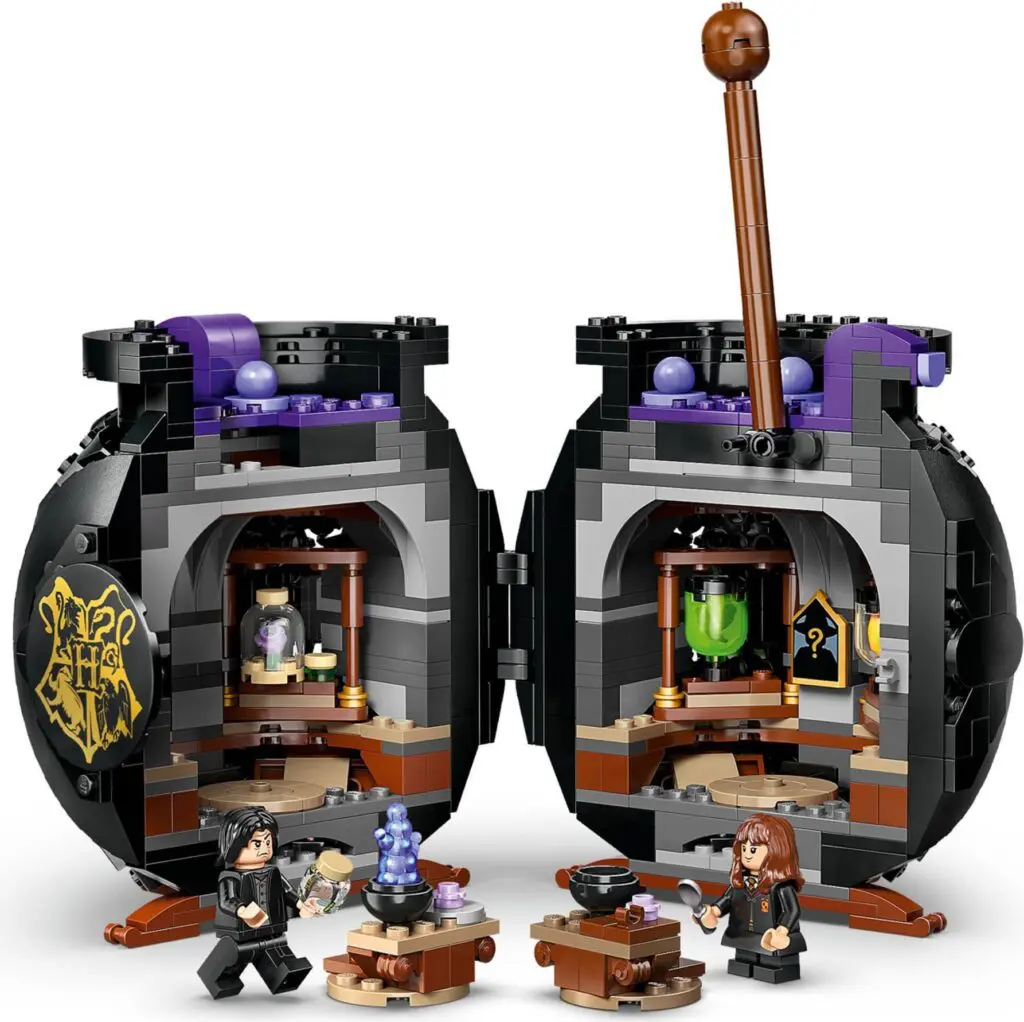 Lego potion classroom with mini figures