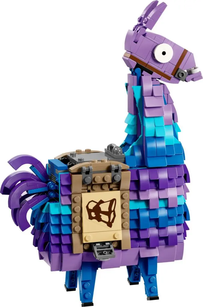 LEGO animal with quirky expression